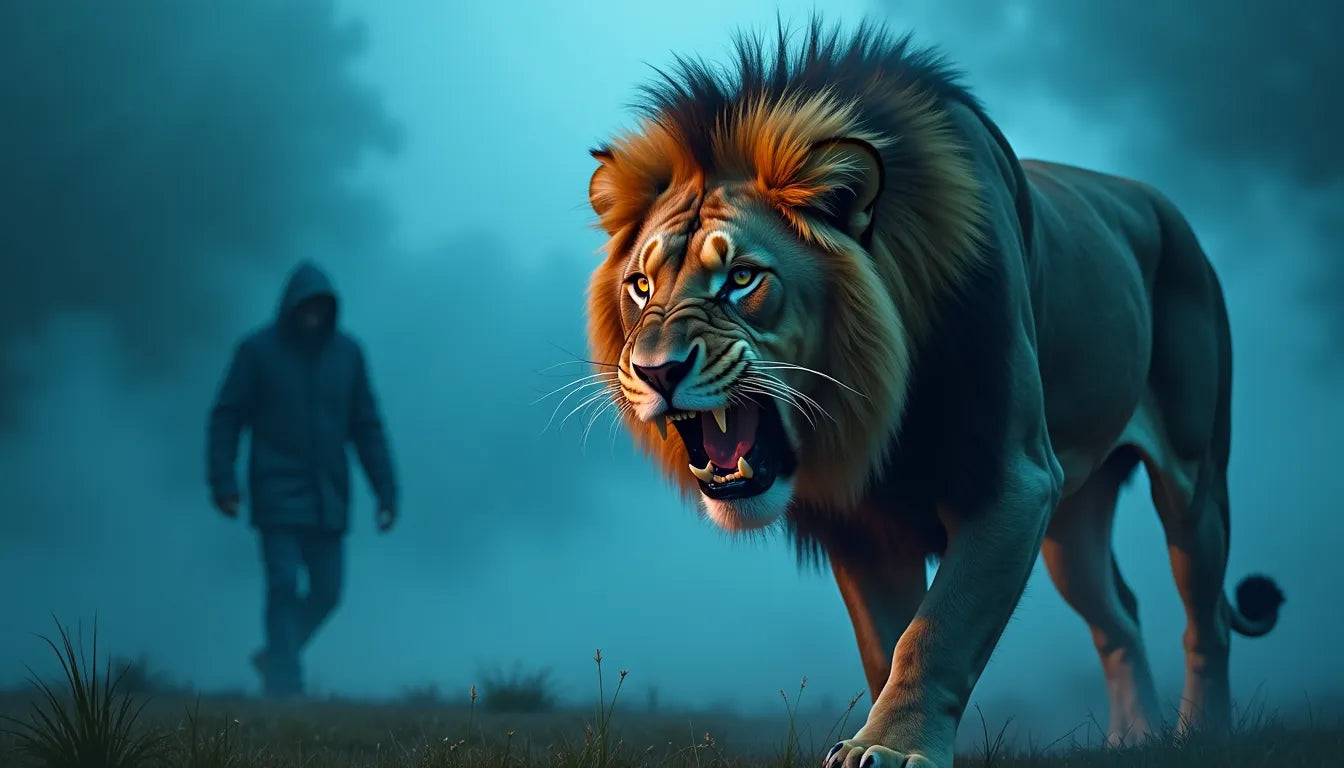 Signification rêve lion qui m'attaque : sens spirituel et messages cac