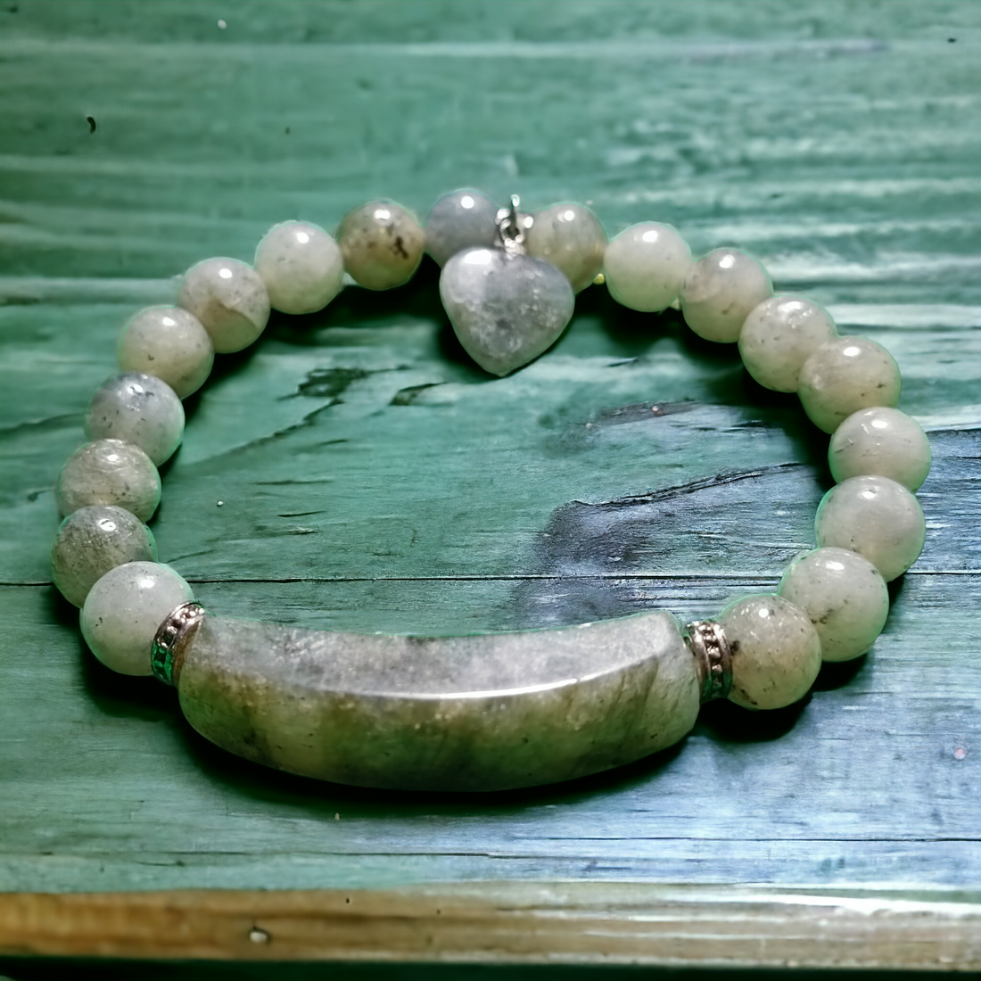 Bracelet Labradorite pierre naturelle DailyLama - vue 2