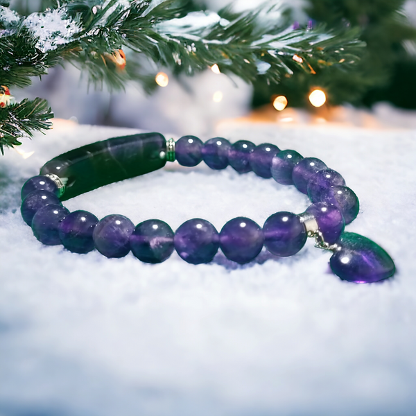 Bracelet Améthyste pierre naturelle DailyLama