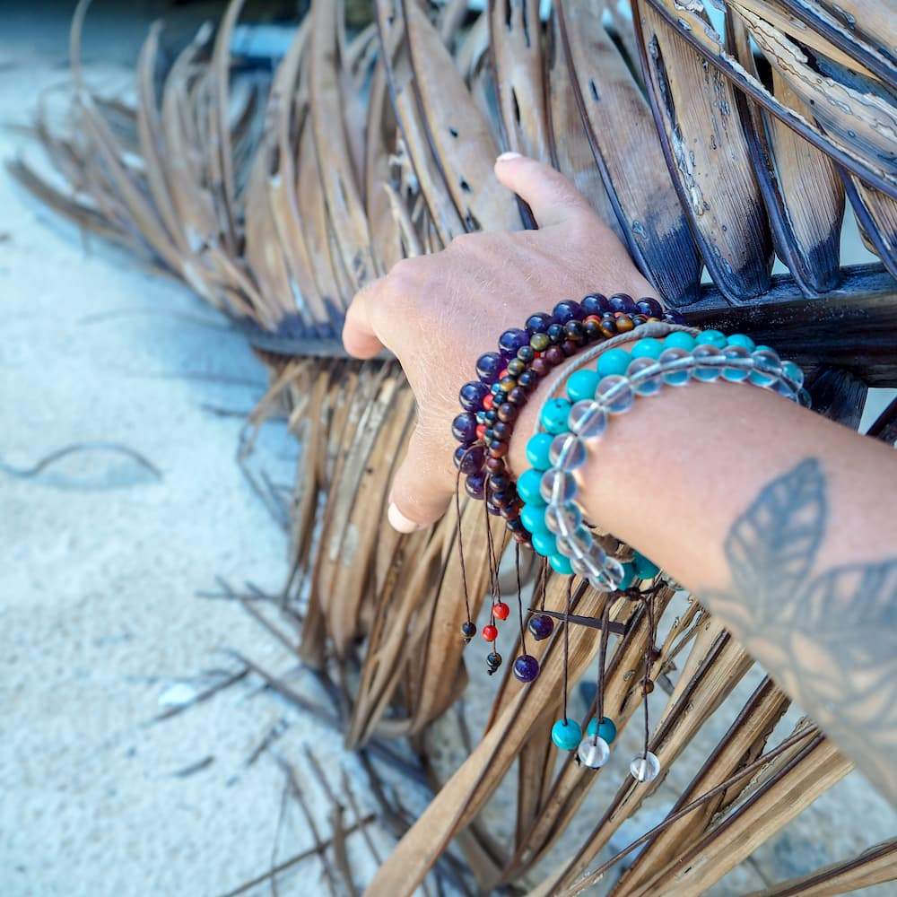 Bracelet Turquoise pierre naturelle DailyLama - vue 2