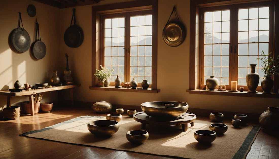 Handpan, bol tibétains, gong : des instruments pour se relaxer