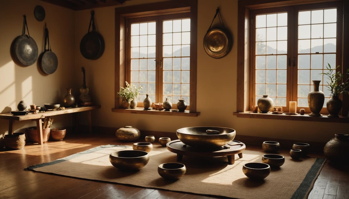 Handpan, bol tibétains, gong : des instruments pour se relaxer