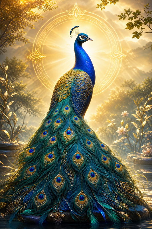 Animal totem paon : beauté assumée, confiance et royauté intérieure