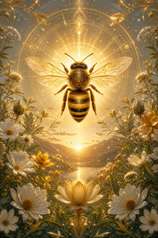 Animal totem abeille : signification spirituelle et messages