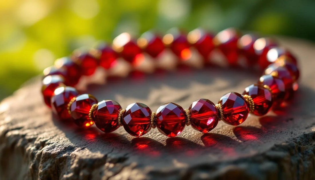 Bracelet Grenat : Guide Ultime de la Pierre de Passion et d'Énergie