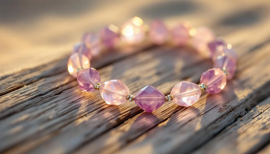 Bracelet Kunzite : Amour Inconditionnel, Paix et Guérison Émotionnelle
