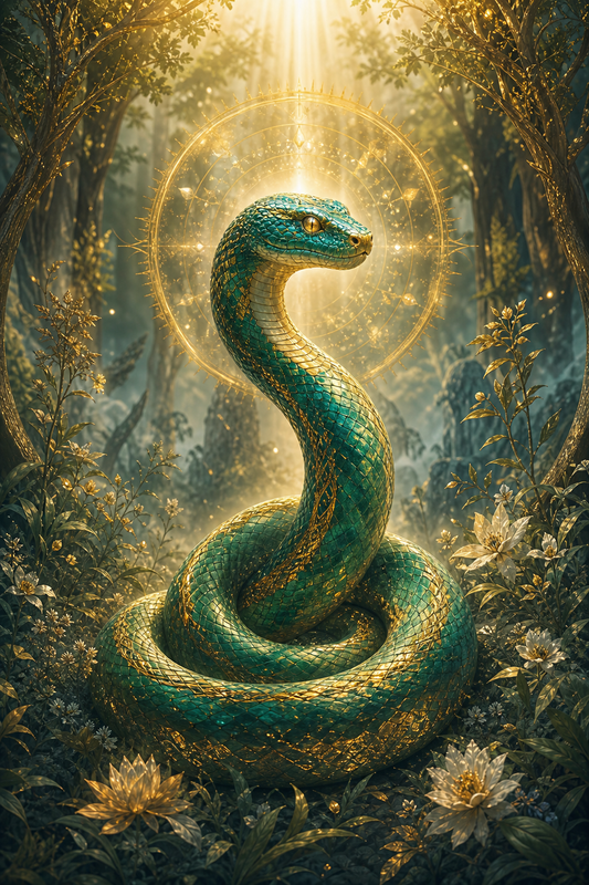 Animal totem serpent : transformation, énergie kundalini et sagesse primordiale