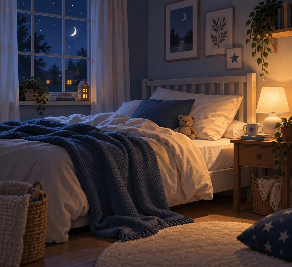 Cauchemars, chambre et literie : ce qu’on peut vraiment ajuster dans une chambre calme
