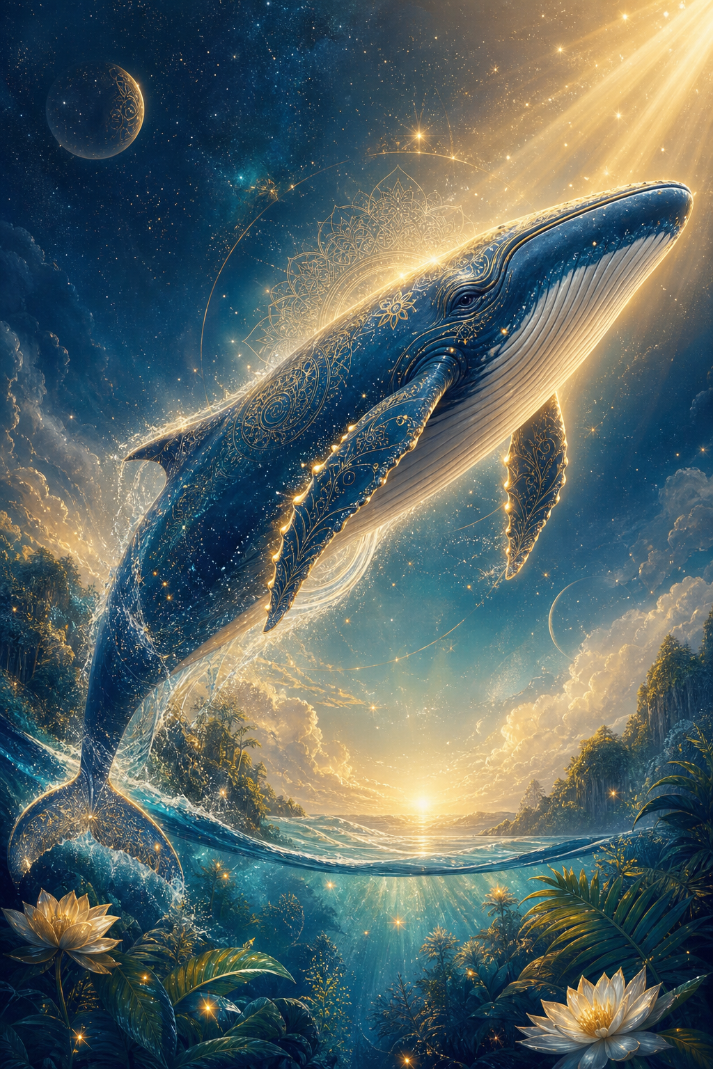Animal totem baleine : mémoire ancestrale, profondeurs et sagesse du chant