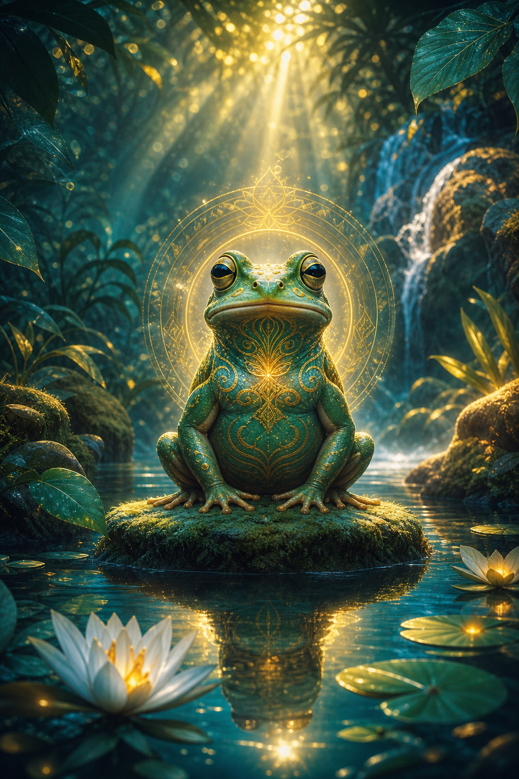 Animal totem grenouille : transformation, purification et renouveau