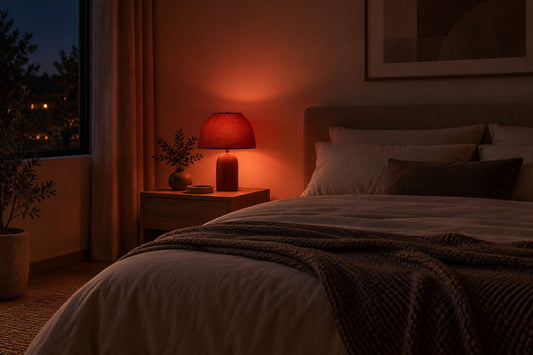 Lumière rouge et sommeil : que vérifier avant d’en faire un rituel ? dans une chambre calme