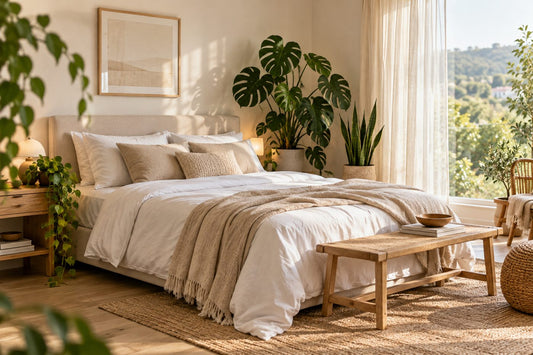 Plantes dans la chambre : ambiance apaisante ou fausse bonne idée ? dans une chambre calme