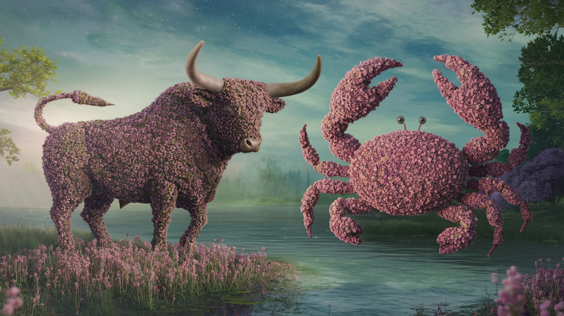 Taureau & Cancer : Amour Céleste ou Tempête Émotionnelle ?