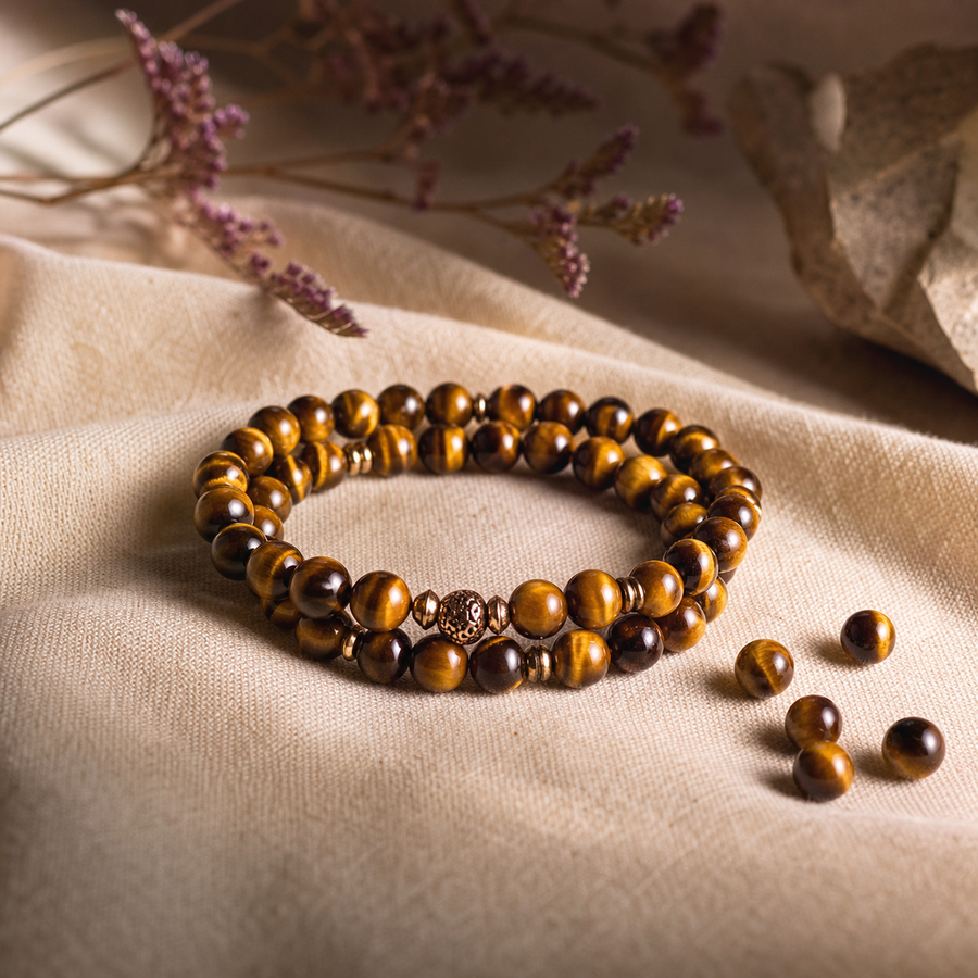 Bracelet en oeil de tigre naturelle DailyLama