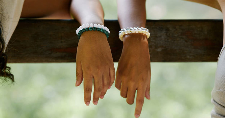 bracelets quartz rose