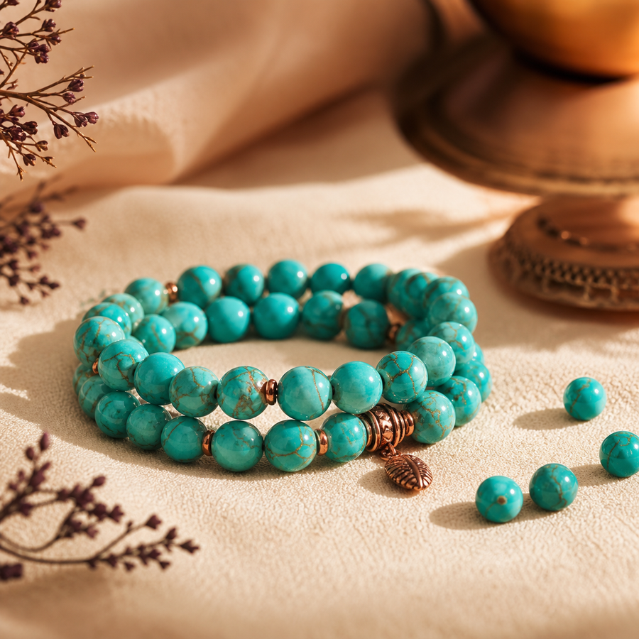 Bracelet en turquoise naturelle DailyLama