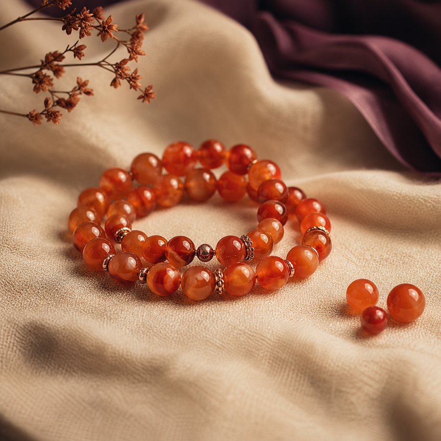 Bracelet en cornaline naturelle DailyLama