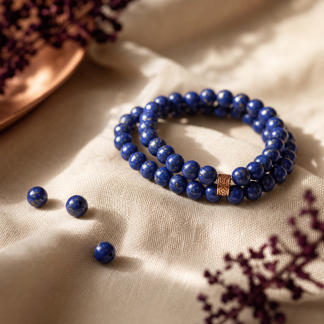 Bracelet Lapis Lazuli : Protection & Confiance en soi