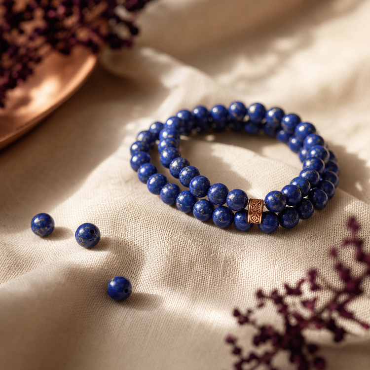 Bracelet en lapis lazuli naturelle DailyLama