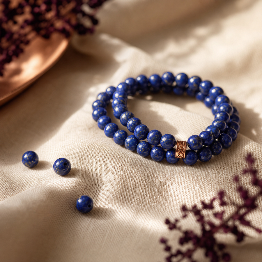 Bracelet en lapis lazuli naturelle DailyLama