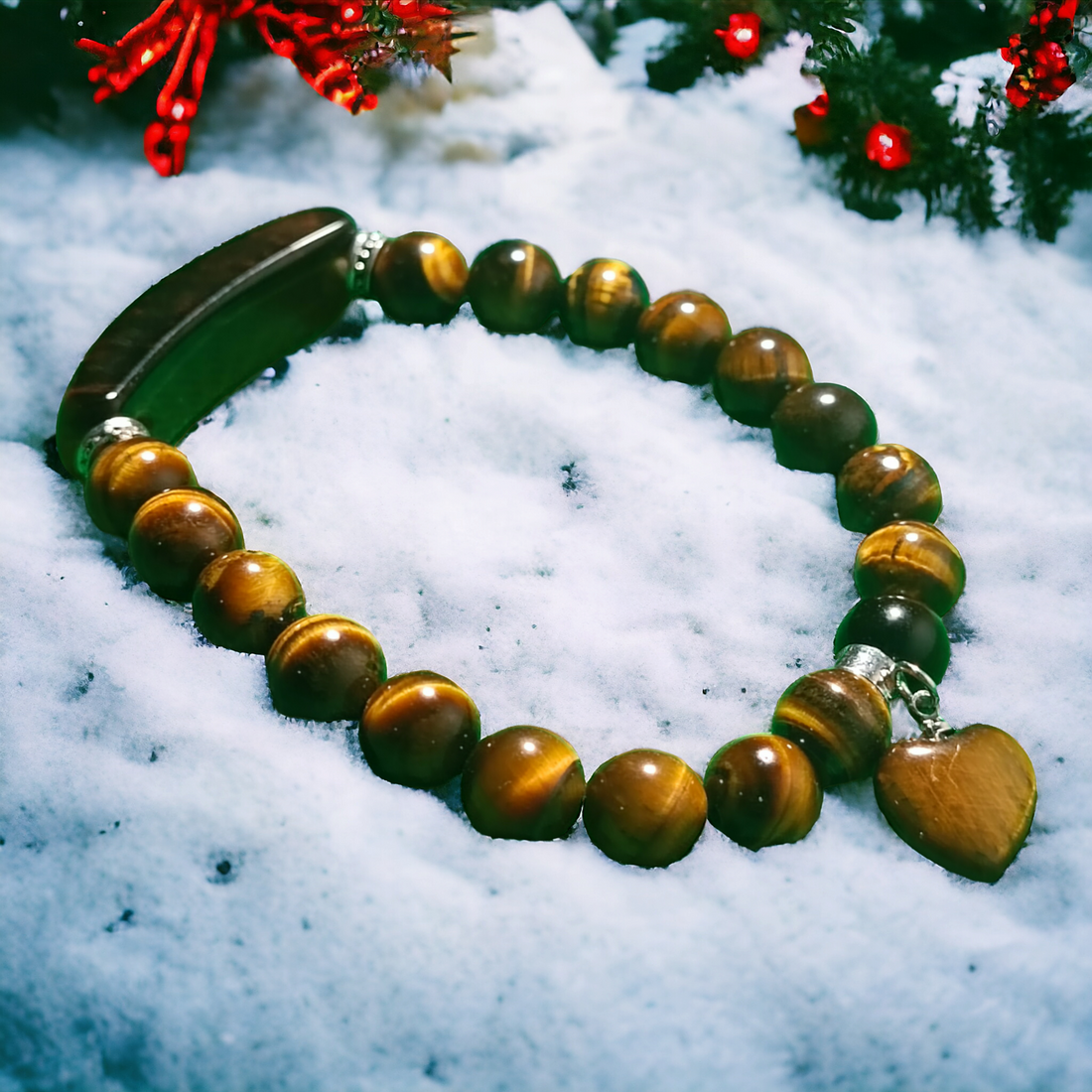 Regard de Félin - Bracelet Œil de Tigre DailyLama - vue 2