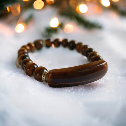 Regard de Félin - Bracelet Œil de Tigre DailyLama - vue 4