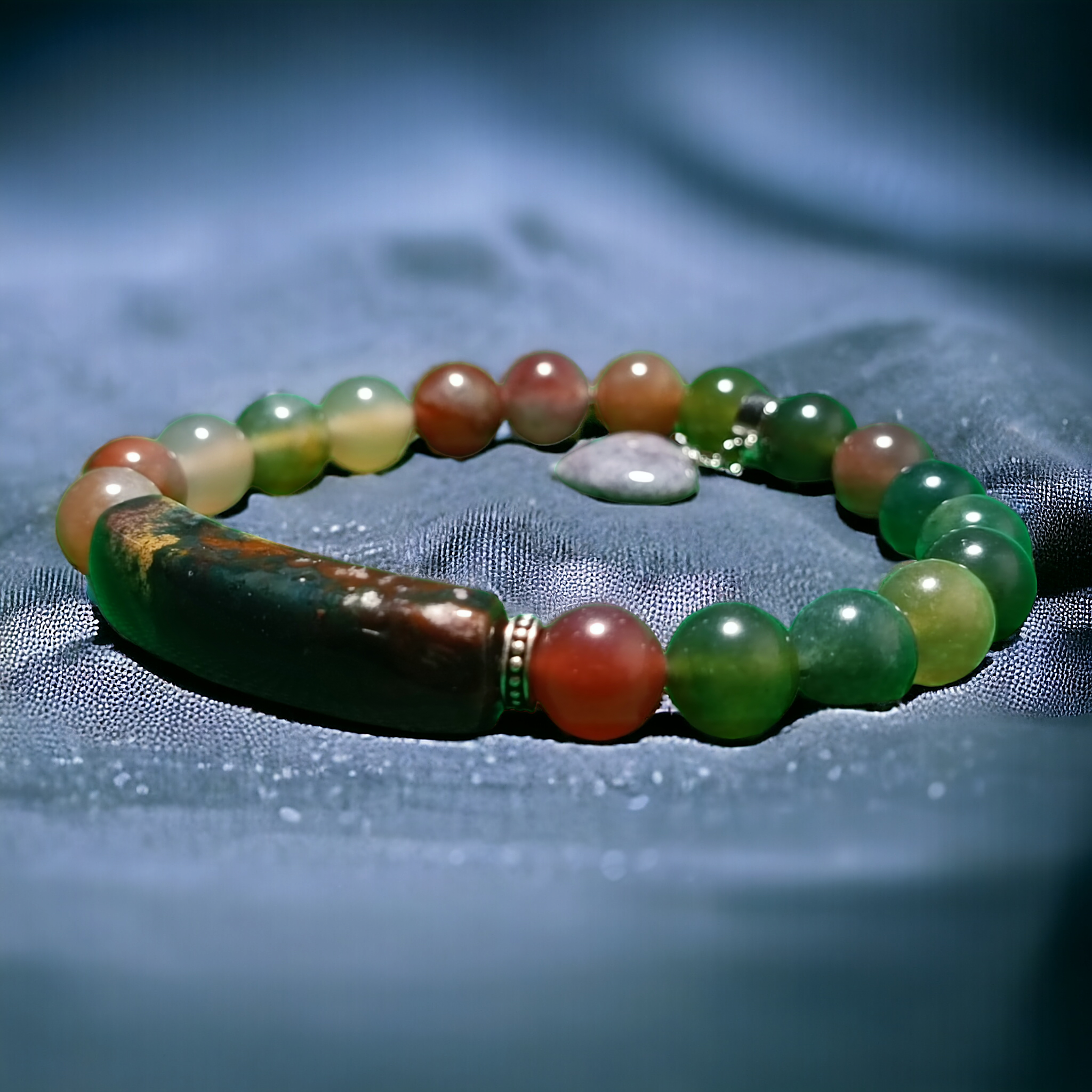 Essence de Forêt - Bracelet Moss Agate