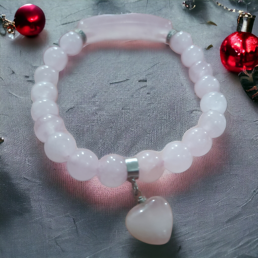 Bracelet Quartz Rose pierre naturelle DailyLama