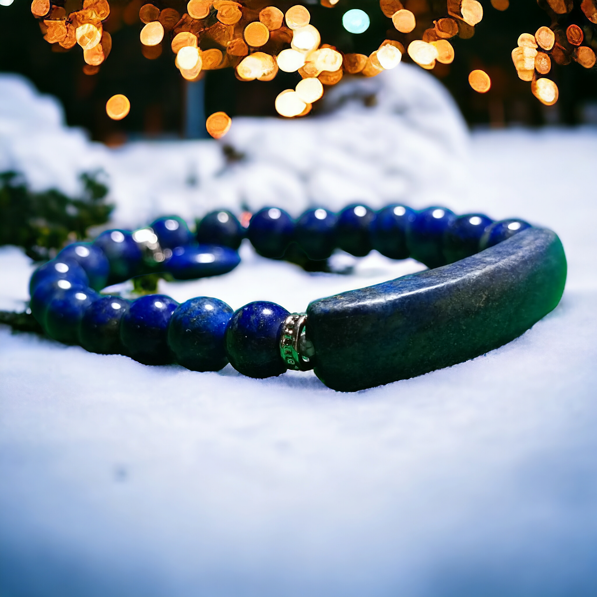 Bracelet Lapis Lazuli pierre naturelle DailyLama