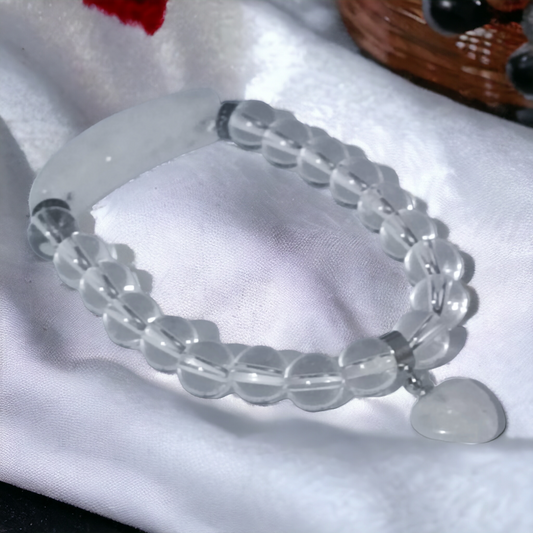 Bracelet Cristal de Roche pierre naturelle DailyLama