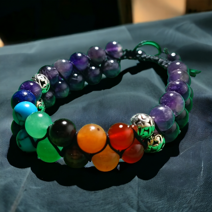 Bracelet Améthyste pierre naturelle DailyLama - vue 2