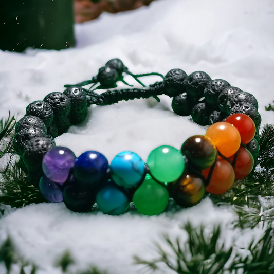 Bracelet Pierre de Lave pierre naturelle DailyLama
