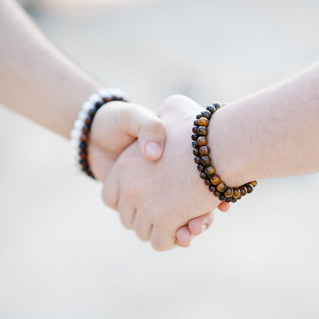Bracelet en Œil de Tigre : Conviction et DailyLama - vue 2