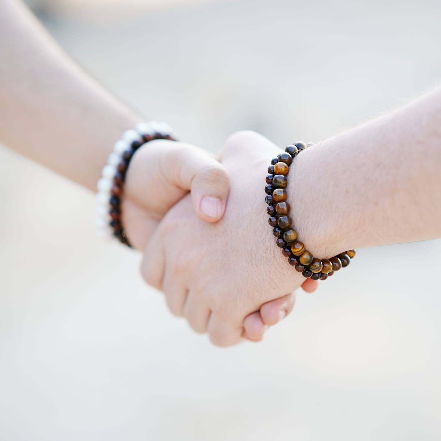 Bracelet en Œil de Tigre : Conviction et DailyLama - vue 2