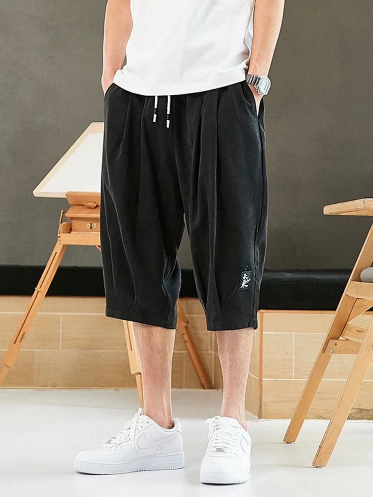 Sarouel Court Homme — longueur mollet — Terracotta