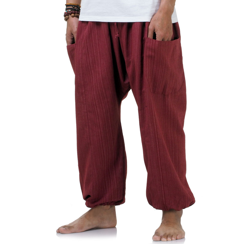 Pantalon Sarouel Homme en Coton