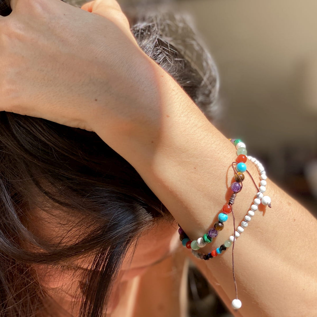 Bracelet Howlite pierre naturelle DailyLama