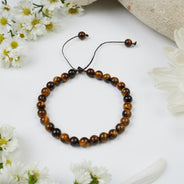 Bracelet Œil de Tigre : courage & décision