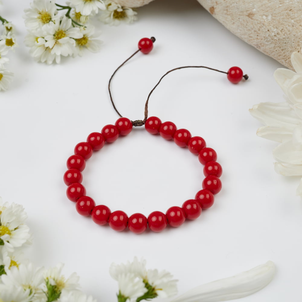 bracelet corail 8mm