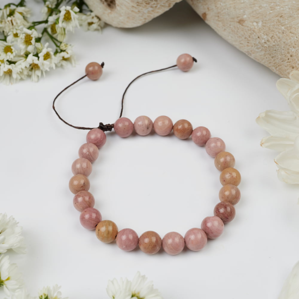 bracelet rhodonite 8mm