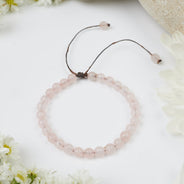 Bracelet Quartz Rose : Mon Histoire d'Amour