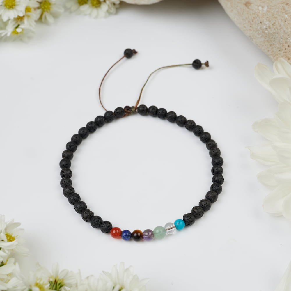 Bracelet Pierre de Lave pierre naturelle DailyLama