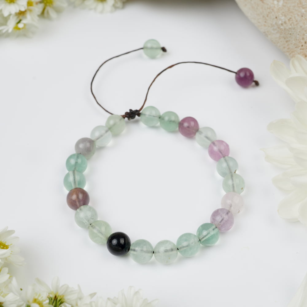 bracelet fluorite 8mm