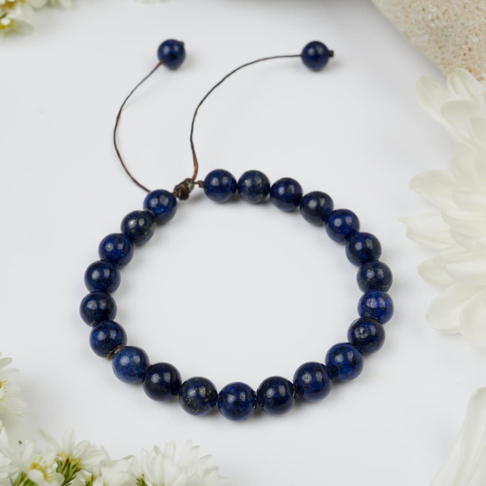 bracelet lapis lazuli 8mm