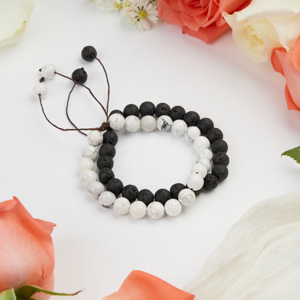 bracelet yin yang couple