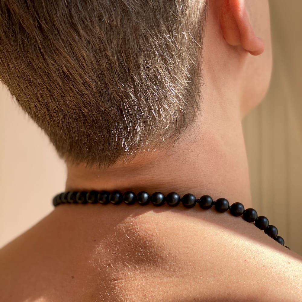 Mala Onyx 108 perles pierre naturelle DailyLama