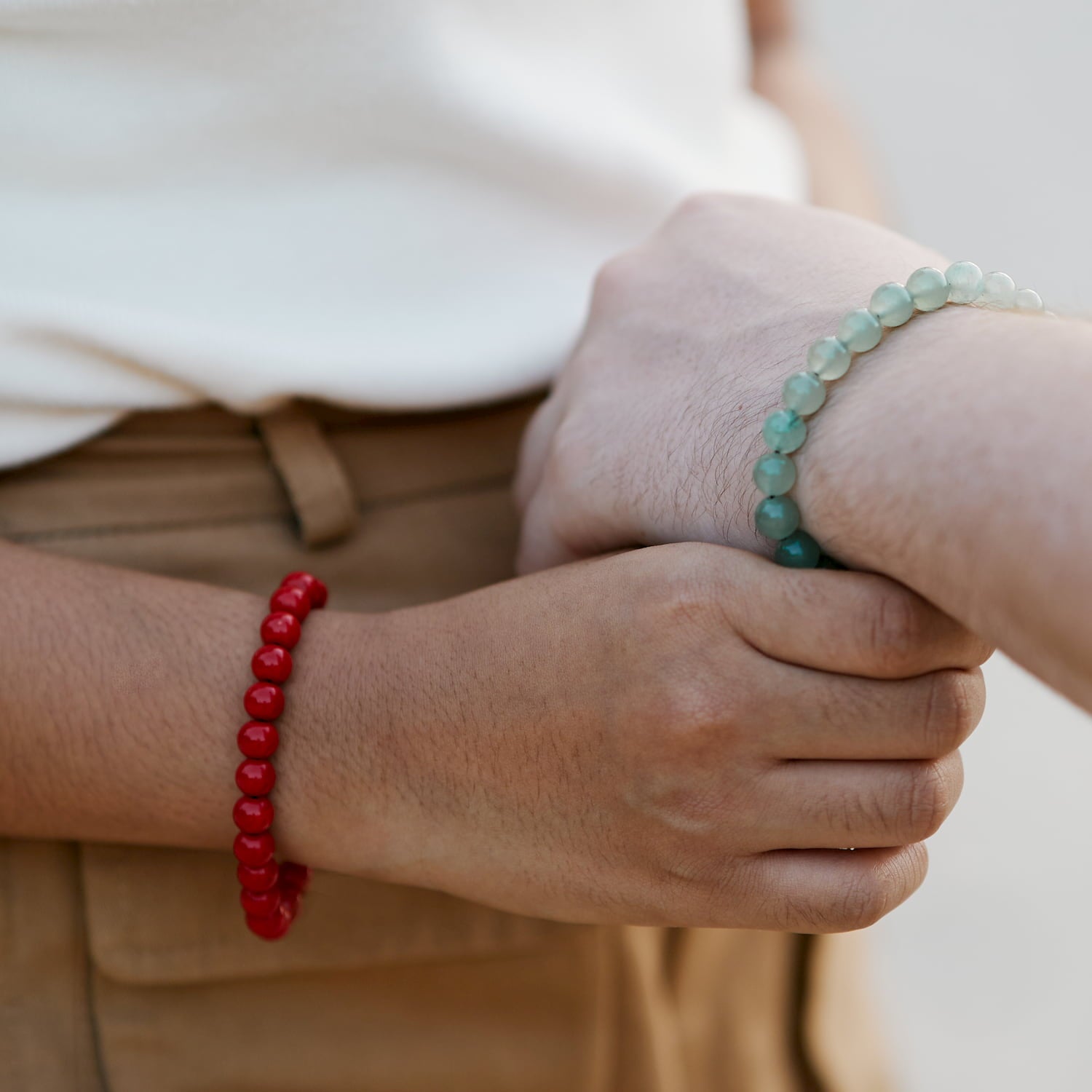 bracelet de couple chakras