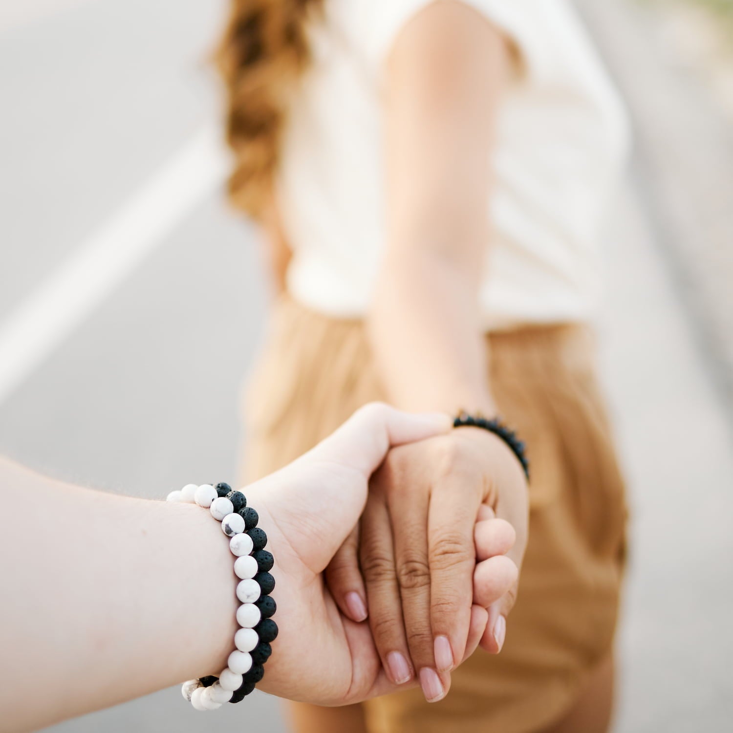 bracelet yin yang couple