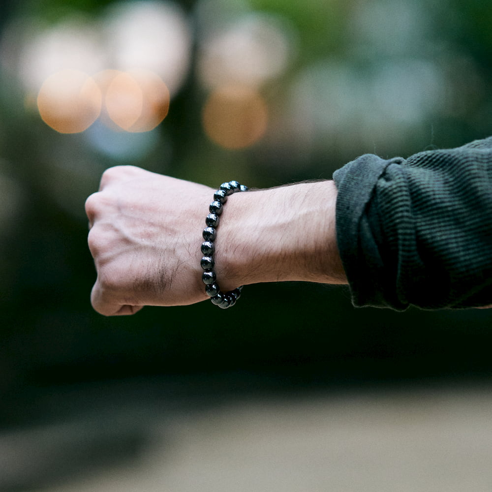 bracelet hematite hematite