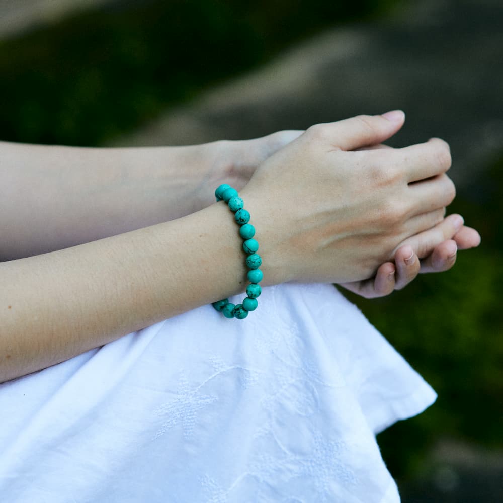 bracelet turquoise femme